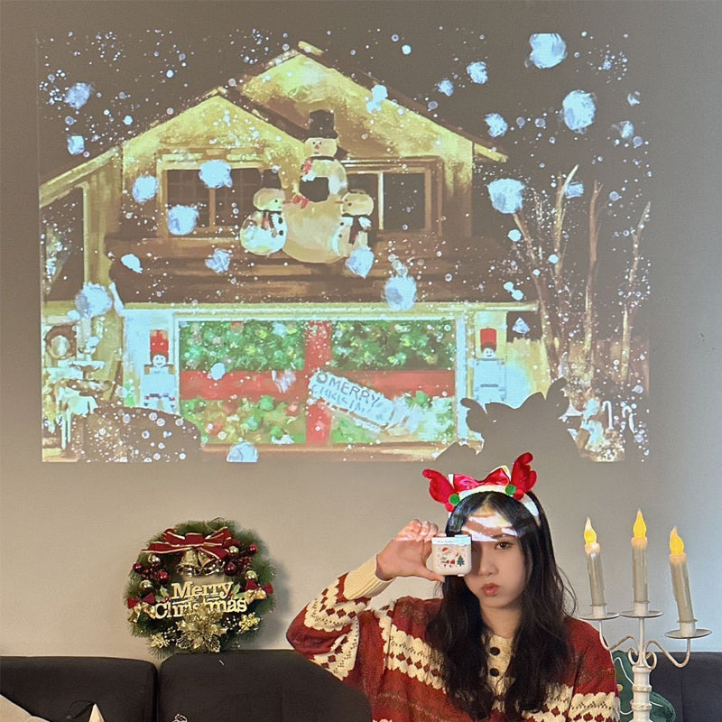 Projecteur d'ambiance de Noël