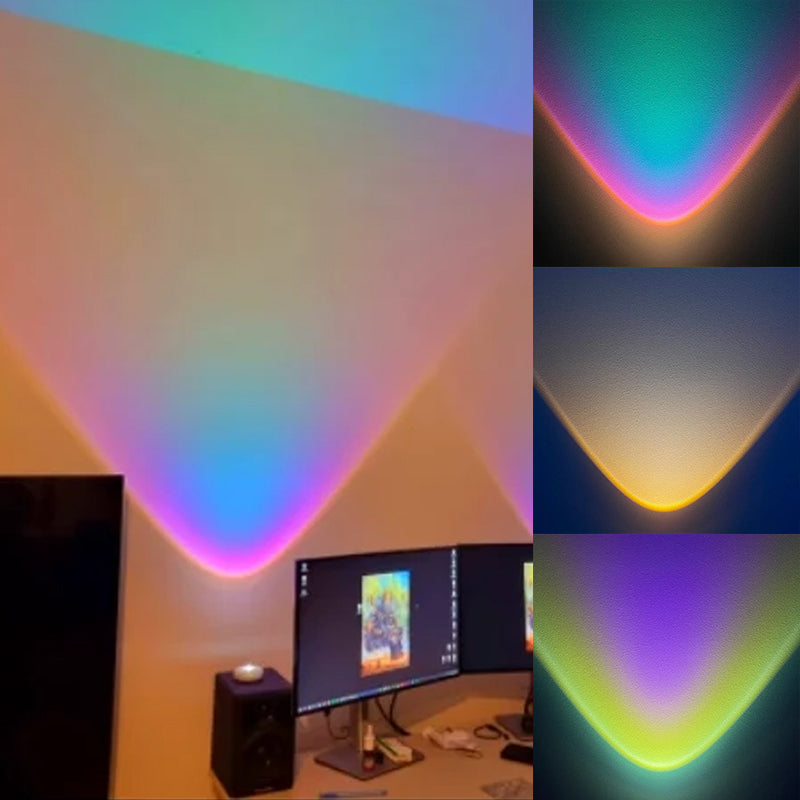 Projection du coucher de soleil Lampes d'armoire
