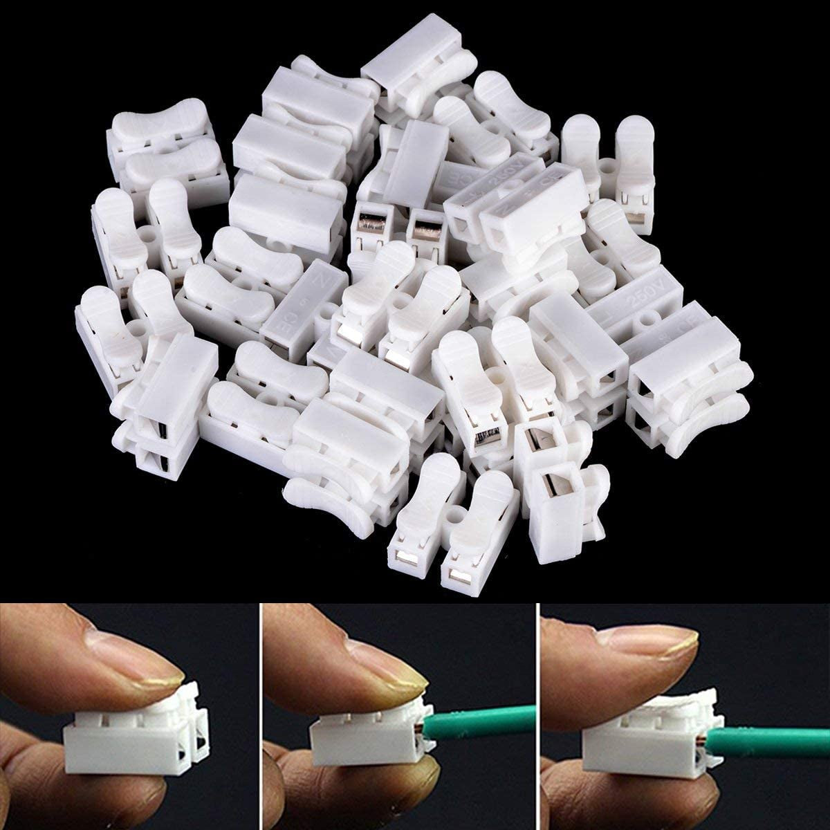 đFil de connecteur rapide Ă ressort