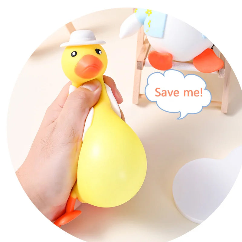 đ„Jouets anti-stress habillant un canard