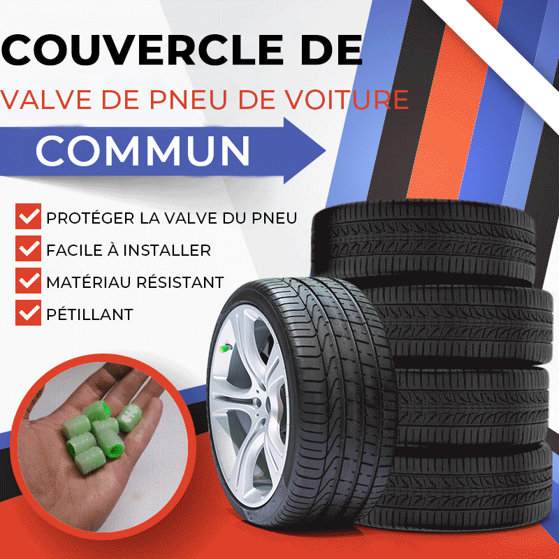đ„Bouchons de valve universels pour pneus de voiture