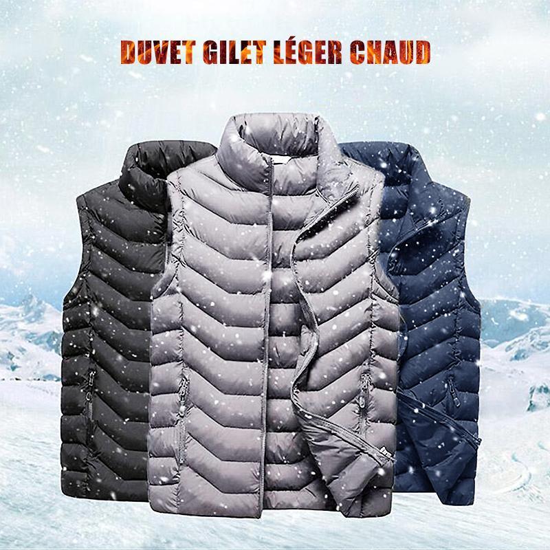 Gilet de Duvet Léger Chaud