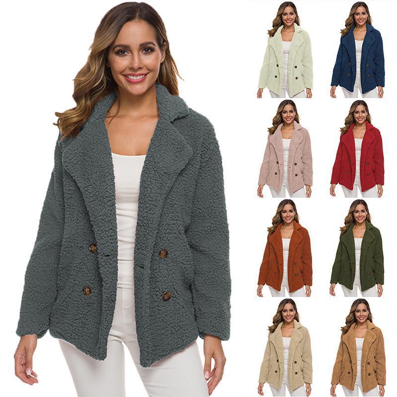 Veste en Peluche pour Femmes en Polaire