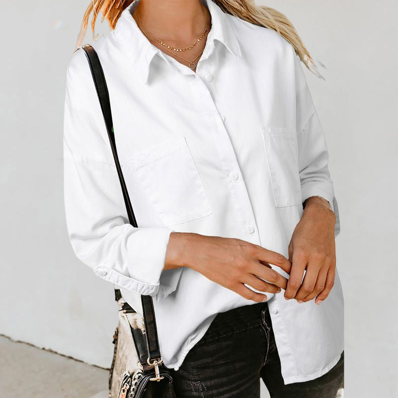 Chemise en jean à manches longues