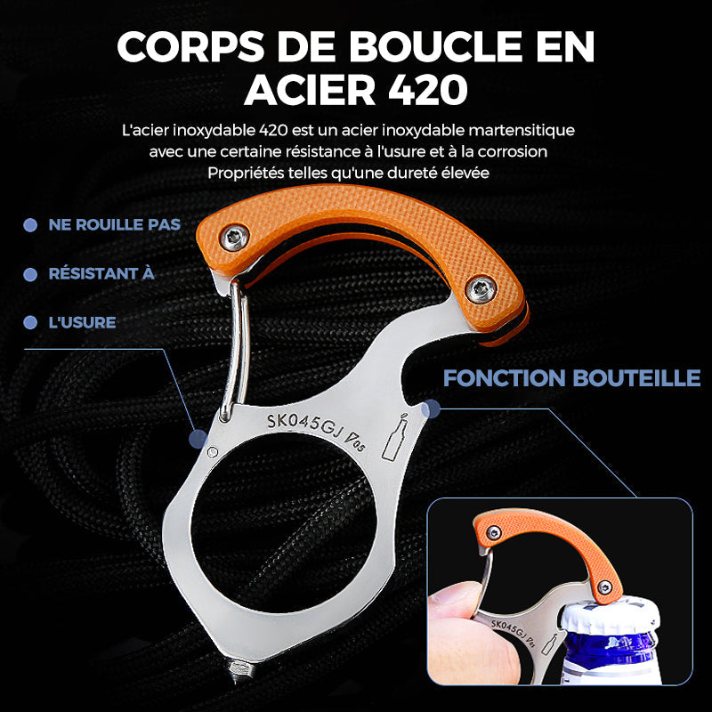Clé de voiture Boucle Auto-Protection Crochet