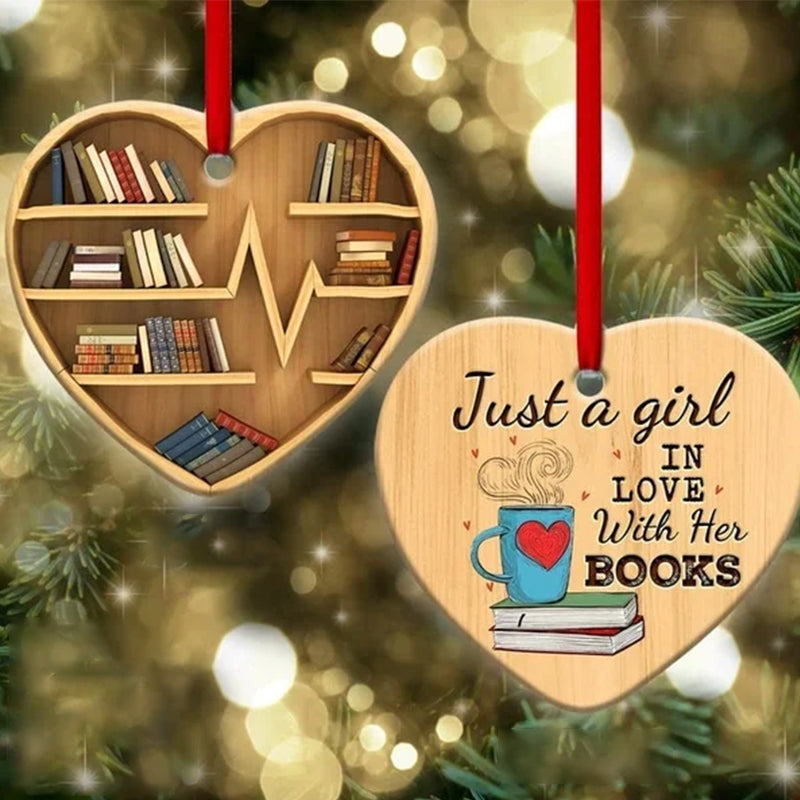 🎅Jolie décoration d'étagère en forme de cœur