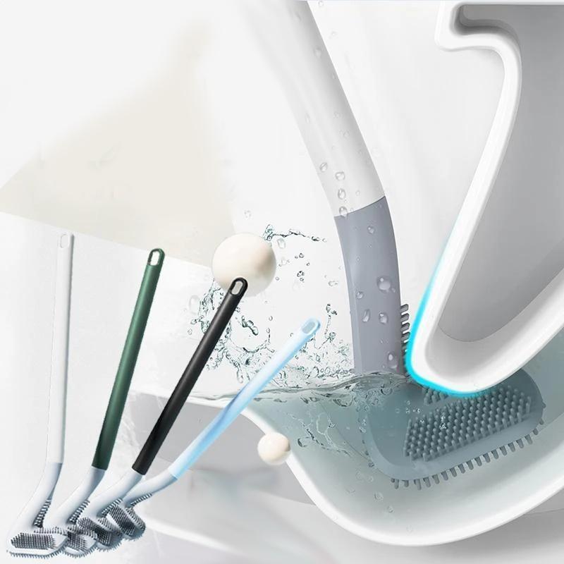 đ Brosse de Toilette Forme Club de Golf avec Porte-brosse