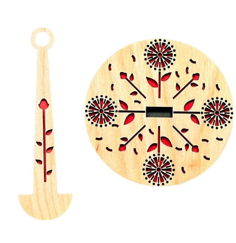 Porte-fil en bois pour le poignet