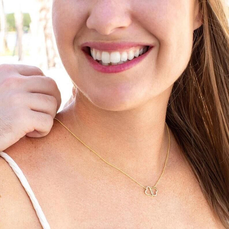 Collier Boucle Coeur Saint Valentin