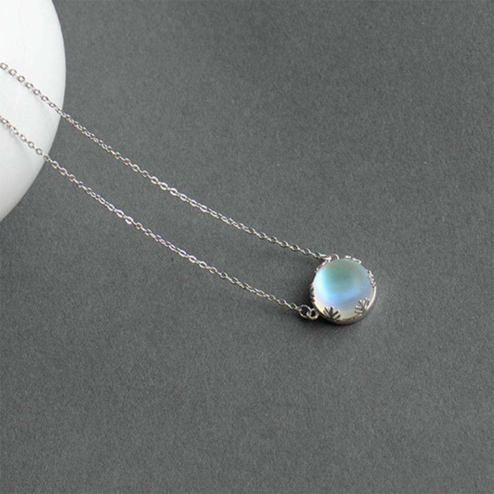 Le Collier Aurore Boréale en Argent