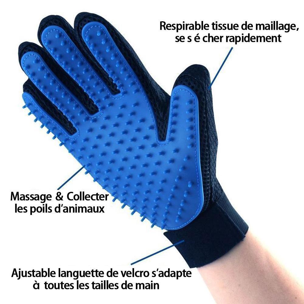 Gants De Toilettage Pour Animaux De Compagnie(Chat, Chien Parfait)