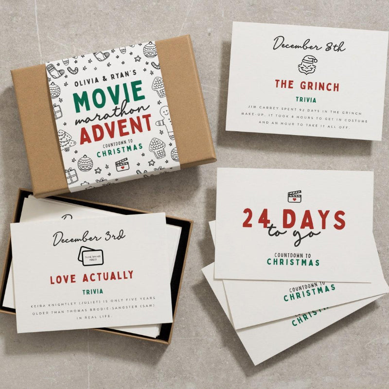 Calendrier de l'Avent de Noël