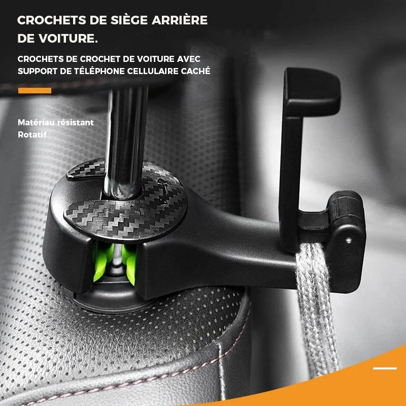🚗🚗Support d'appui-tête crochet de voiture