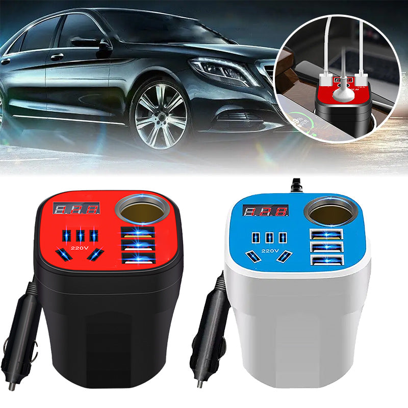 Onduleur pour gobelets de voiture