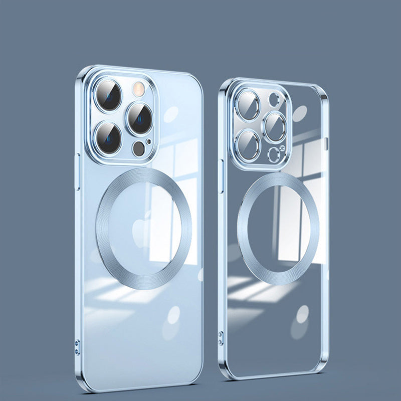 Galvanoplastie Charge magnétique sans fil Coque et skin iPhone