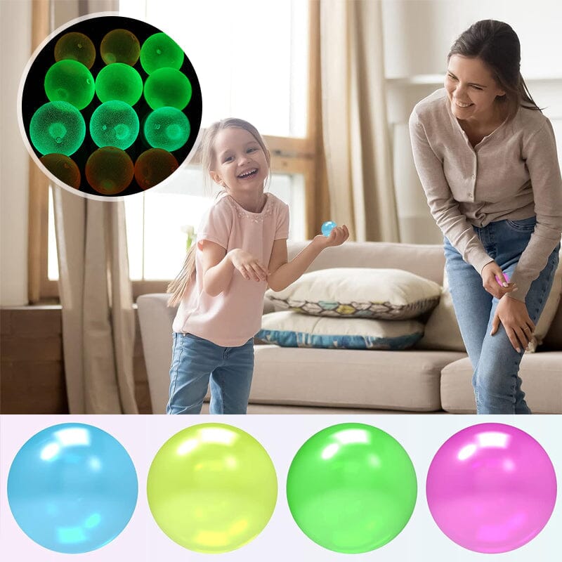 Boules adhésives phosphorescentes