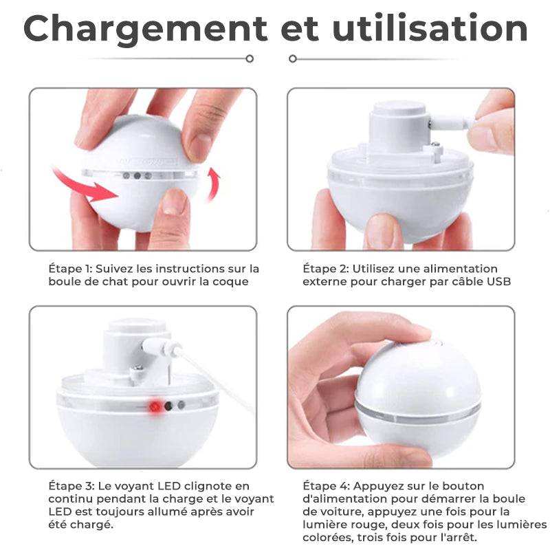 (🌲Vente de Noël -48 % de réduction) Jouet Boule Laser pour Chat🎉