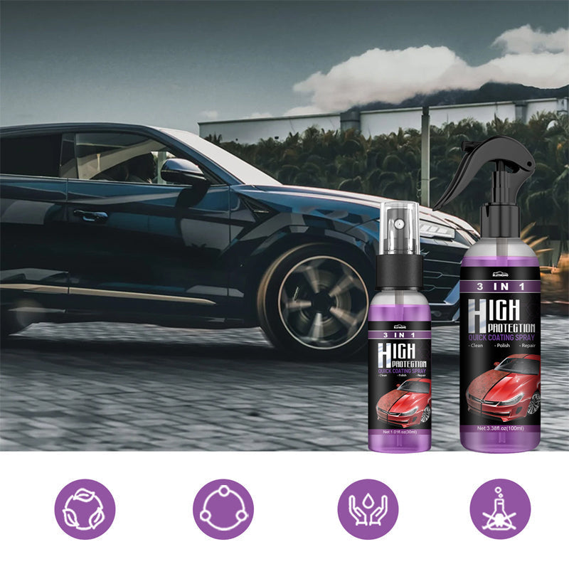 đ3 en 1 nouveau spray de revĂȘtement de voiture rapide amĂ©liorĂ©