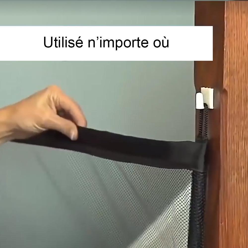 Barrière de Porte Pliable pour Animaux