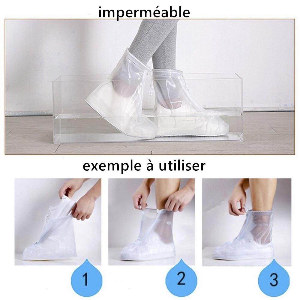 Couvre-Chaussure Étanche et Antidérapant