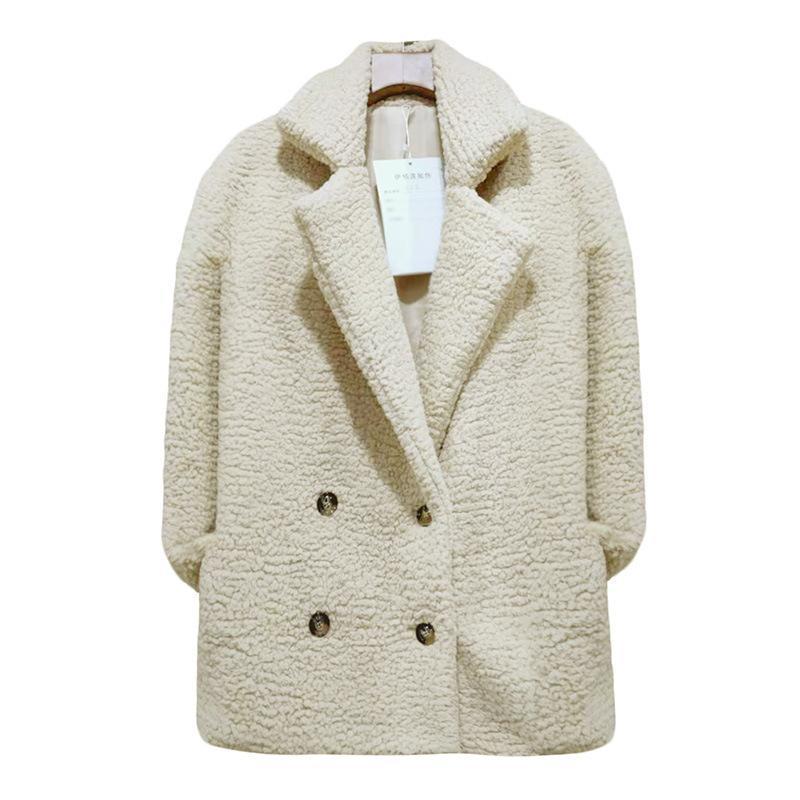 Veste en Peluche pour Femmes en Polaire