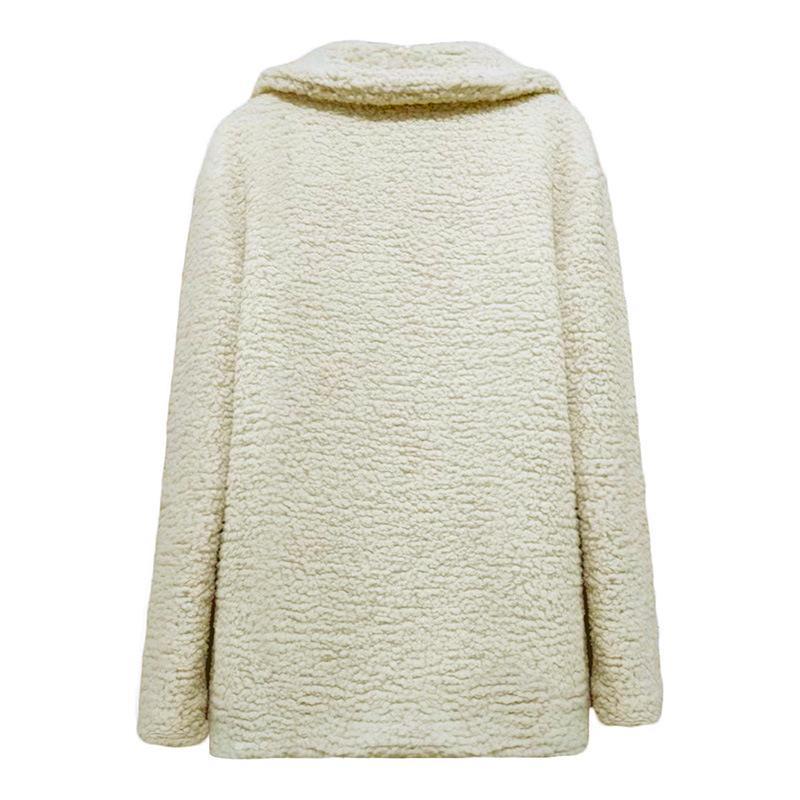 Veste en Peluche pour Femmes en Polaire