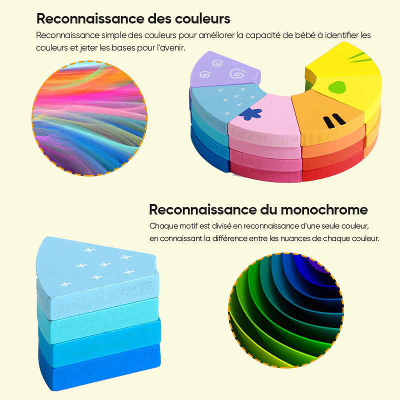 Puzzle stéréo des animaux