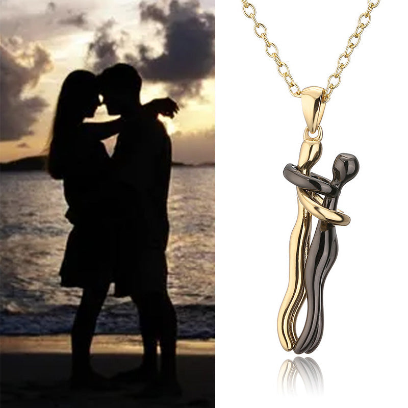 💕Collier et Boucles d'Oreilles Le Conte de Deux Amoureux