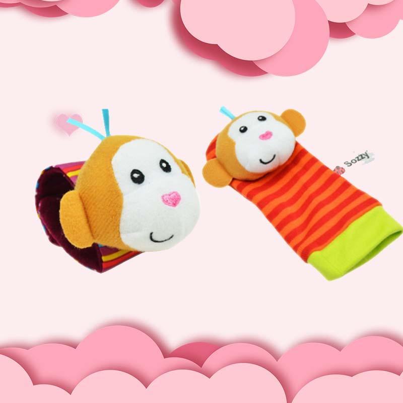 CHAUSSETTES ET BRACELETS EVEIL POUR BÉBÉ