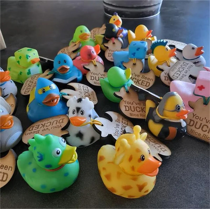 Poupée canard Jeep