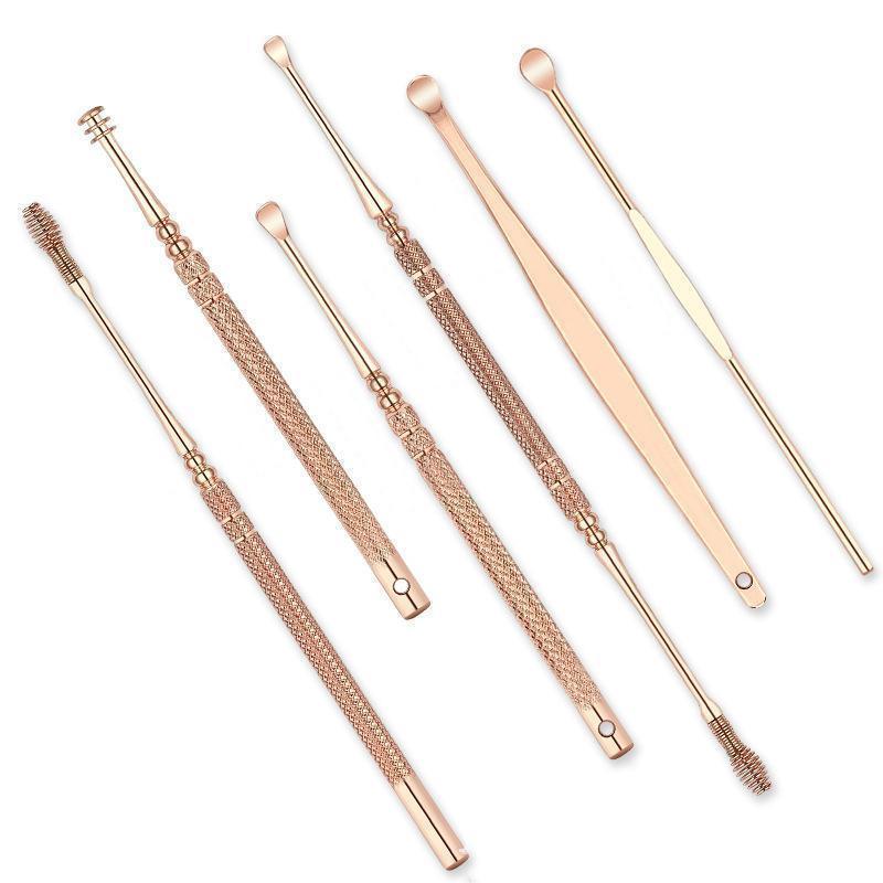 Cure-oreilles en Acier Inoxydable (Kit de 6 pcs)