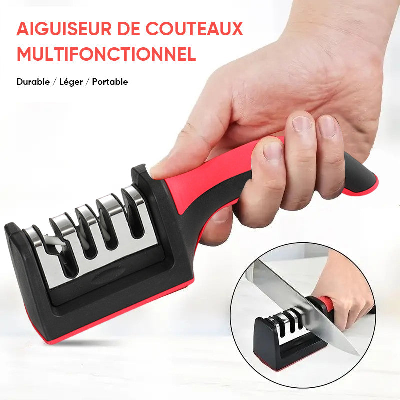 👩🍳Aiguisoir à quatre niveaux
