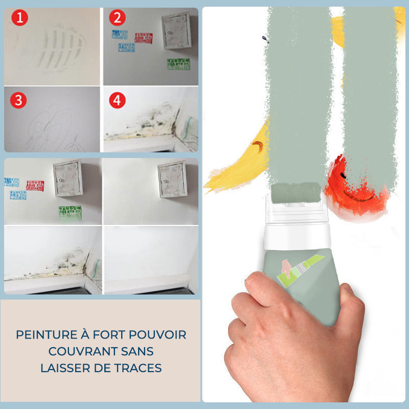Peinture au Latex en rouleau pour Mur