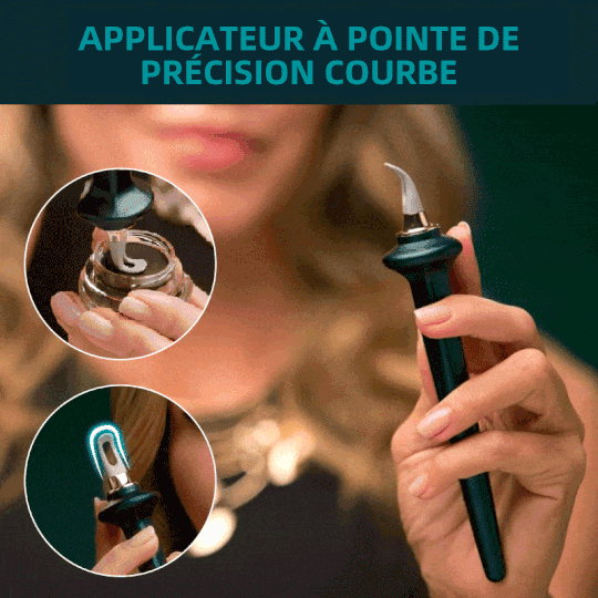 Eyeliner sans Fuite Facile Ă Utiliser (avec pinceau)