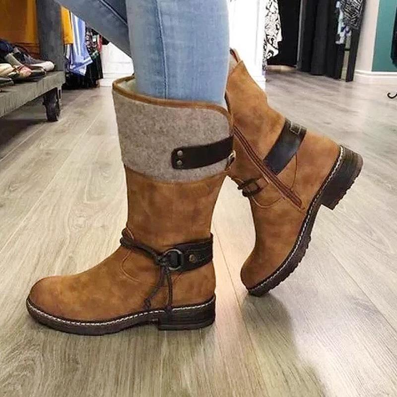 Bottes mi-Mollet pour Dames