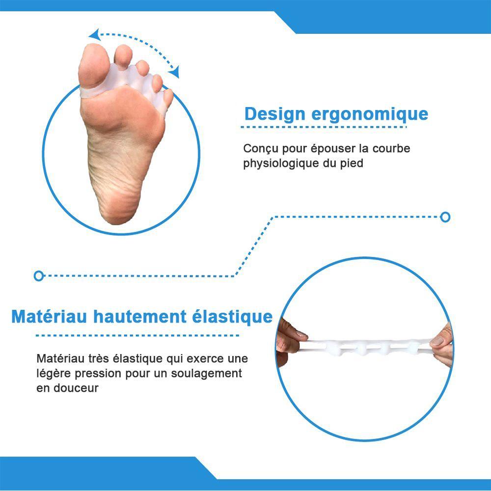 Silicone Orteil Correcteur Et Séparateur