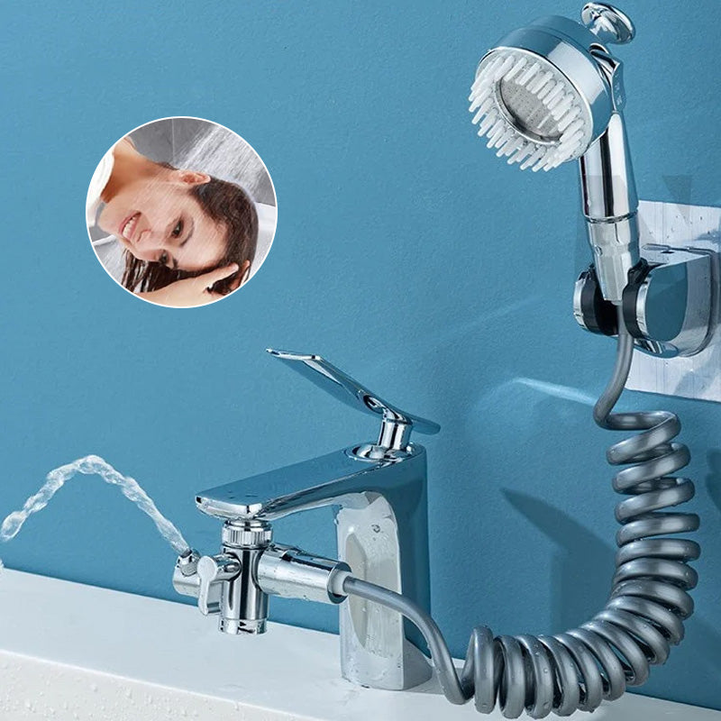 Prolongateur à une valve et à trois fins