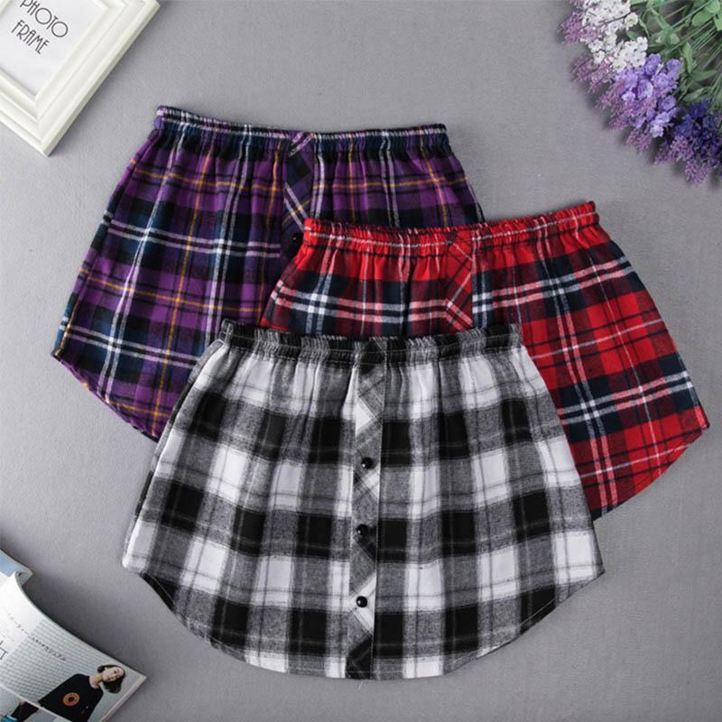 Nouvelle jupe taille haute - extension chemise