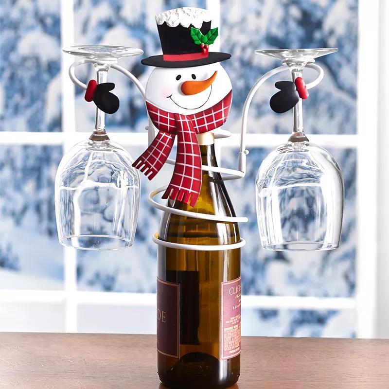 【🎅Vente anticipée de Noël - Économisez 50 %🎅】Porte-bouteilles & Verres à vin
