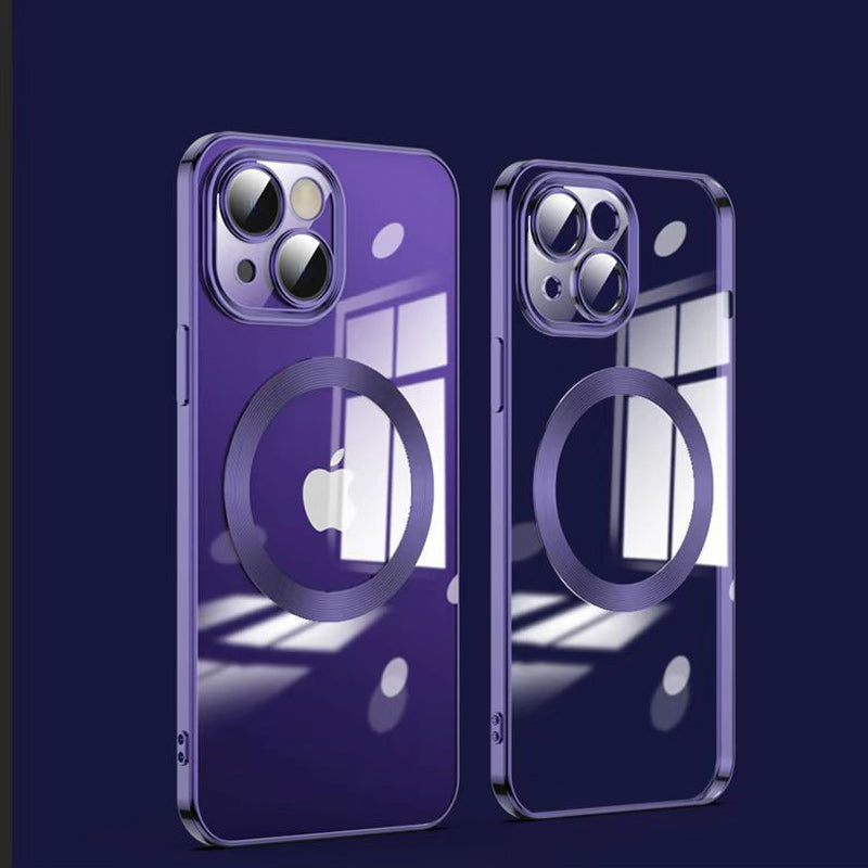 Galvanoplastie Charge magnétique sans fil Coque et skin iPhone
