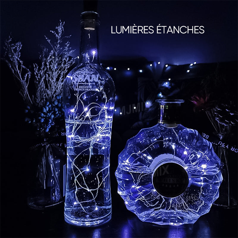 Veilleuse LED pour bouteille en liège DIY