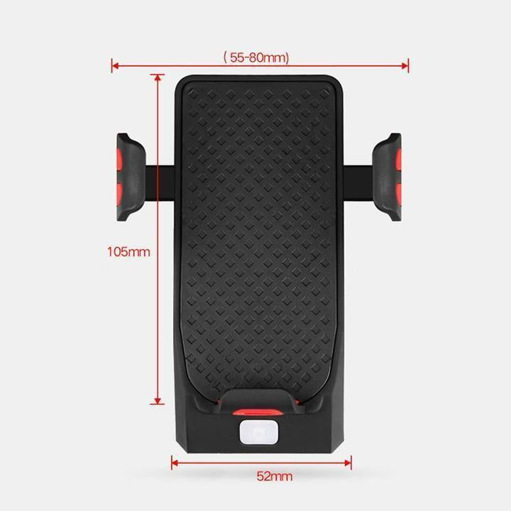 Support de Téléphone Portable de Vélo Multifonctionnel 3-en-1