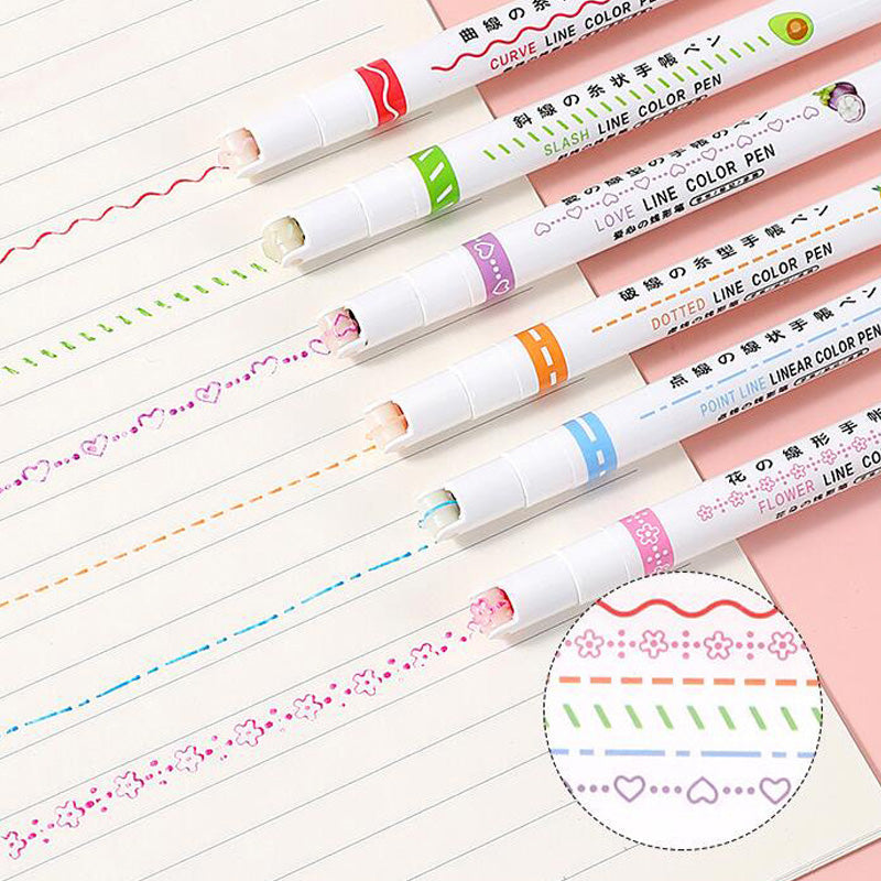 💖MEILLEURS CADEAUX POUR LES ENFANTS-Stylo marqueur fluorescent