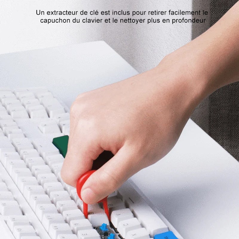 🌲Brosse de Nettoyage 5 en 1 pour Clavier et Écouteurs
