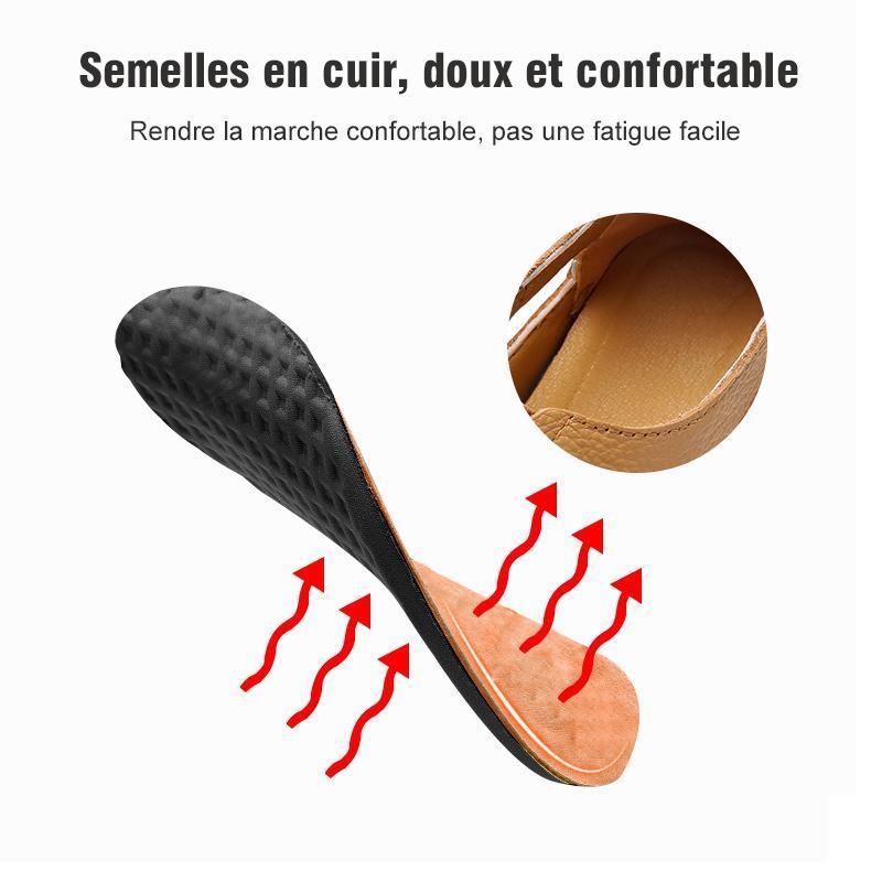 Sandales en cuir faites main