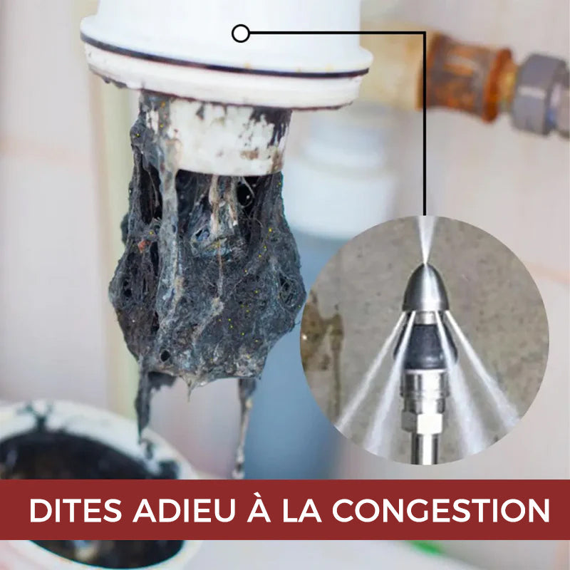 Outil de nettoyage des égouts Buse haute pression