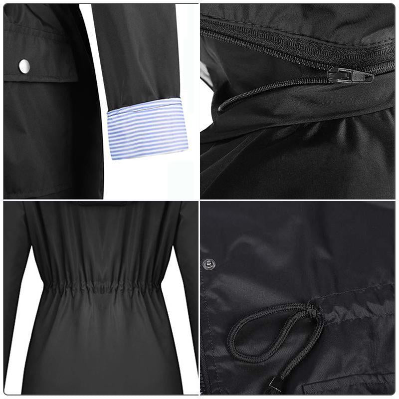 Manteau à capuche pour femme