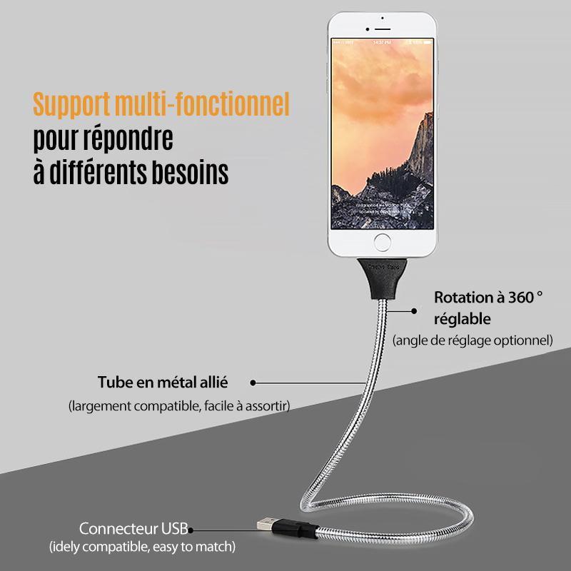 Câble de données de Chargement de Paume variée pour Apple, Android, Type-c