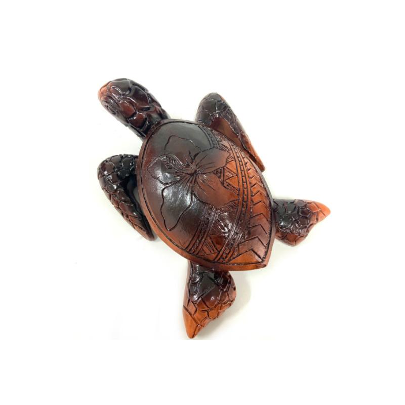🎁Sculpture sur bois tortue hawaïenne