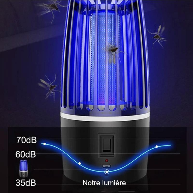 Tueur de Moustique Rechargeable 2 en 1